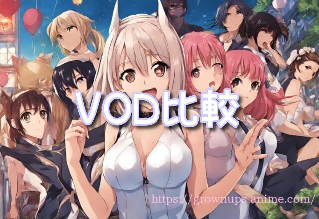 大人向けアニメ VOD